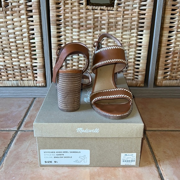 Madewell Cora Stitched Sandal - Picture 4 of 7